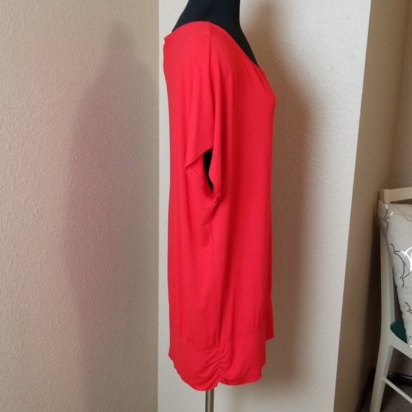 Elena Miro Red Dress Size XL - Picture 2 of 6